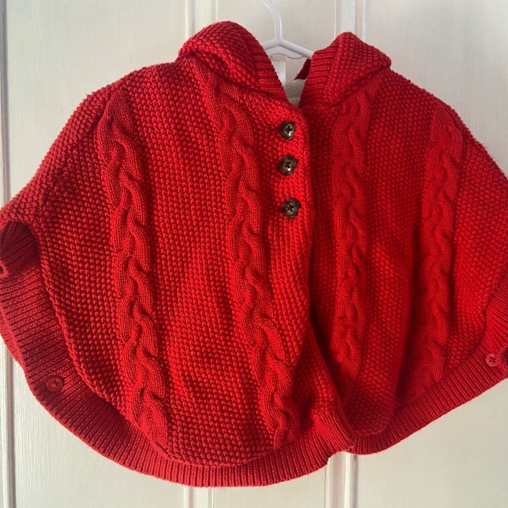 Girl’s Winter Cape (18M)